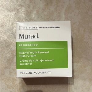 Murad Resurgence Retinol Youth Renewal Night Cream - White and Green